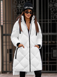 Дамско яке бял OZONEE JS/5M3168/281Z