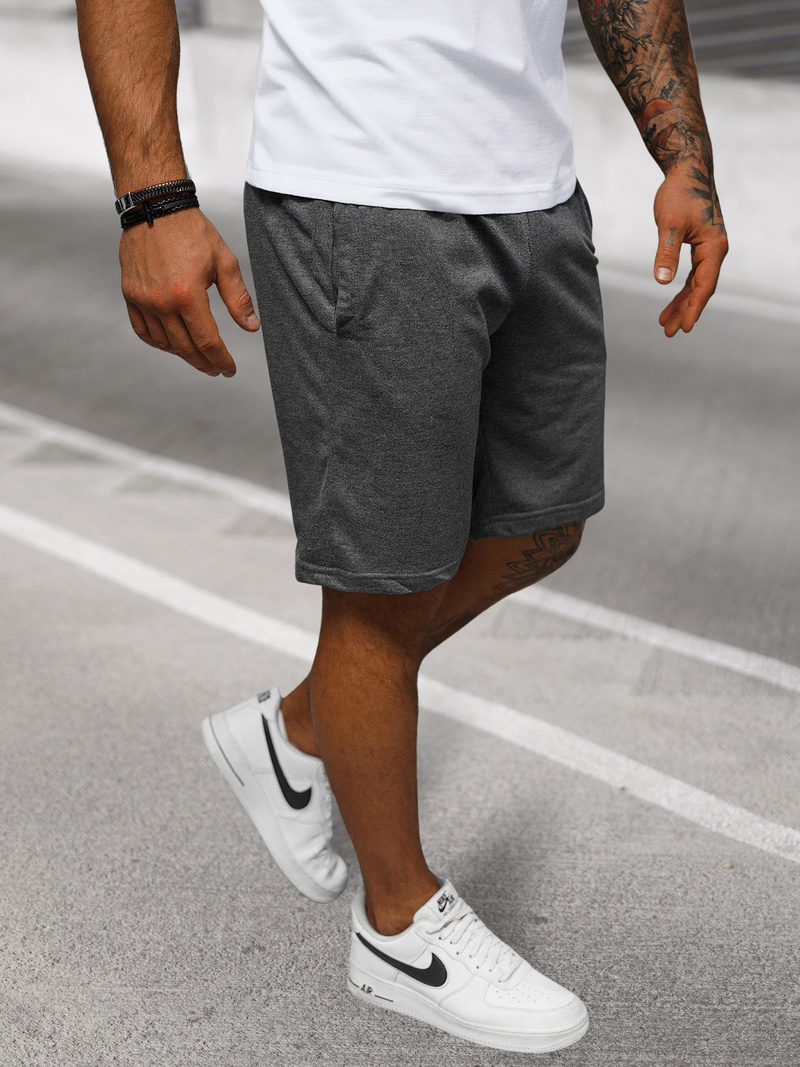 Мъжки панталонки графитно OZONEE JS/8K100/5Z