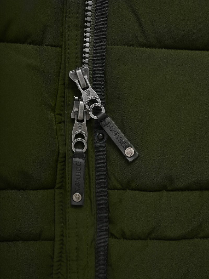 Дамско яке каки OZONEE O/W377Z