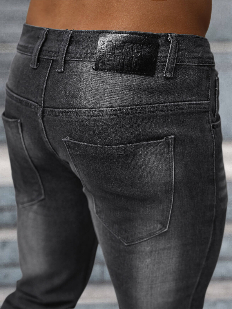 Мъжки дънки графитно OZONEE NB/MP0199GS