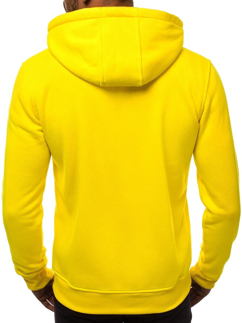 Мъжки суитшърт жълт OZONEE JS/2008Z