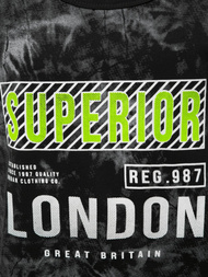 Мъжка тениска черна OZONEE JS/SS11037