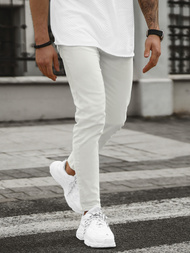 Мъжки дънки екрю OZONEE E/5171/01