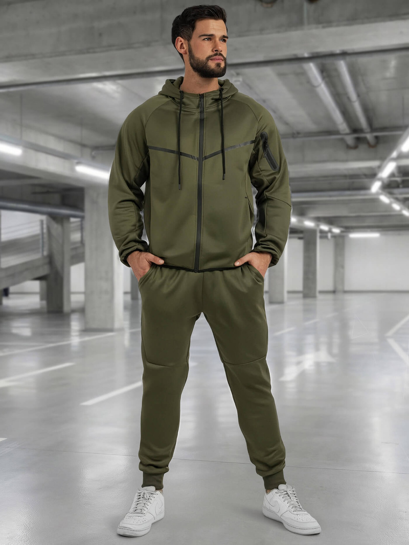 Мъжки спортен екип каки OZONEE JS/8C1966/29