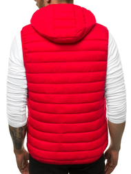 Мъжки елек червена OZONEE JS/LY36