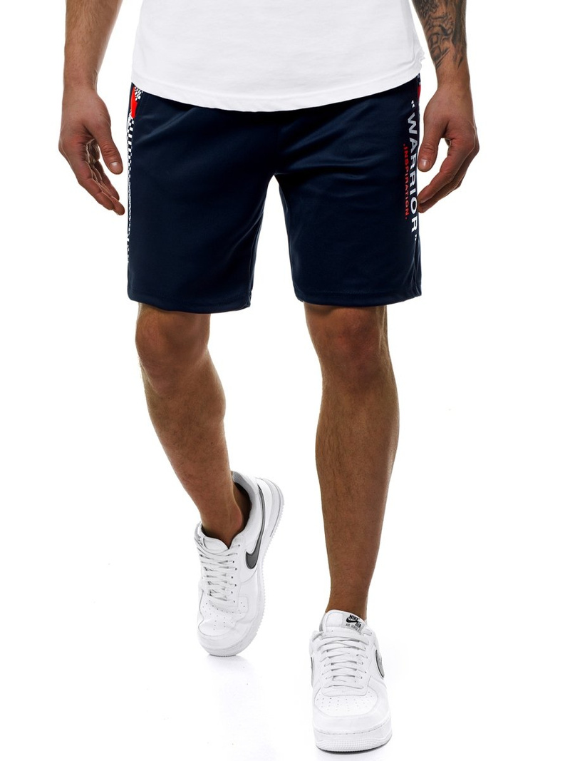 Мъжки панталонки тъмносиньо JS/KK300172