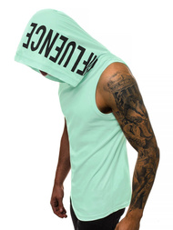 Мъжка тениска ментова OZONEE O/2537 