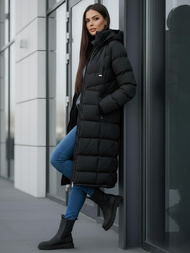 Дамско яке черно OZONEE JS/M736/392Z