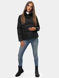 Дамско яке черно OZONEE JS/M23062/392