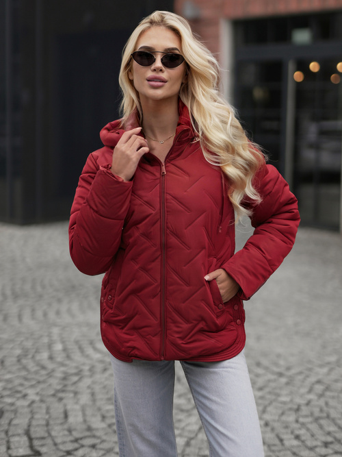 Дамско яке Бордо OZONEE JS/16M9300/06Z