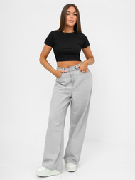 Дамски Тениска черна OZONEE JS/96T666/3