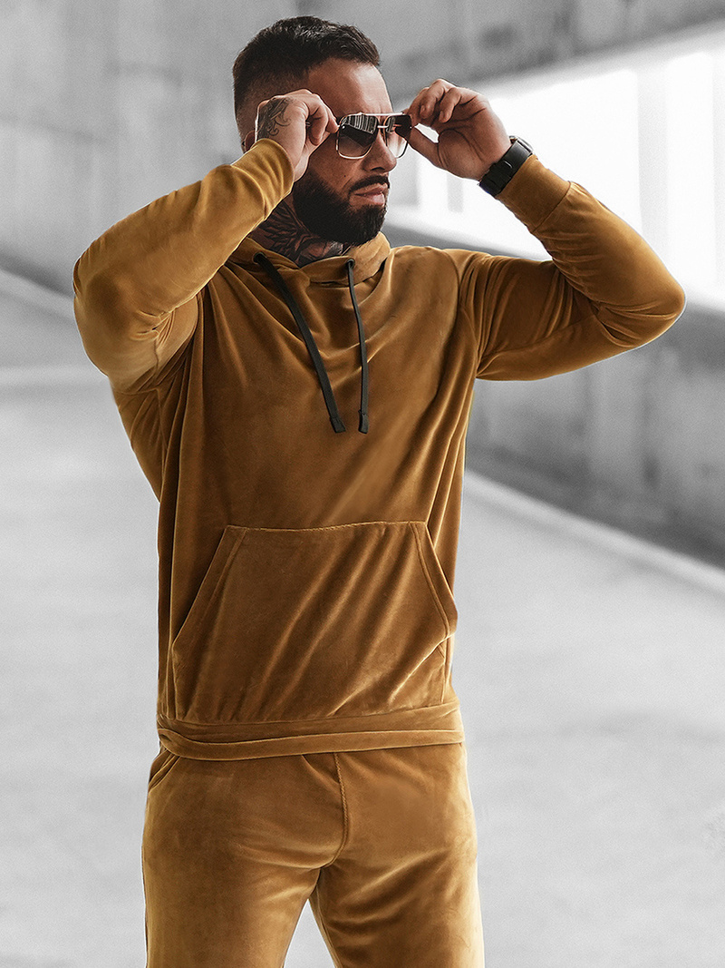 Мъжки спортен екип камел OZONEE O/12131Z