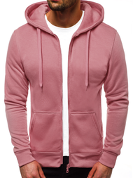 Мъжки суитшърт розова OZONEE JS/2008Z