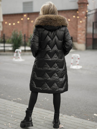 Дамско яке черно OZONEE O/5M3229/392Z