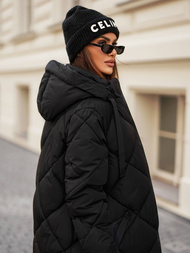 Дамско яке черно OZONEE JS/5M3168/392Z