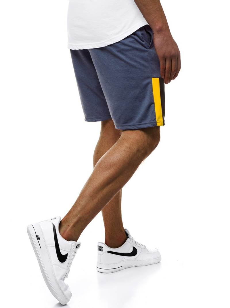 Мъжки панталонки тъмносиньо JS/KK300187