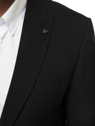 Сако черна OZONEE H/878