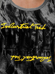 Мъжка тениска графитна OZONEE JS/SS11033