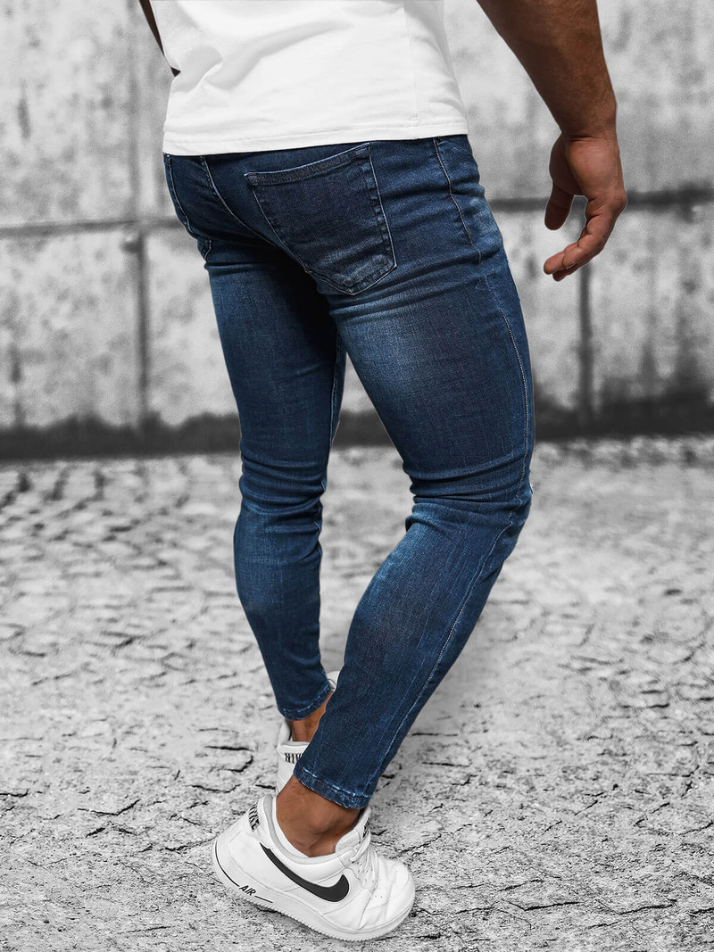 Мъжки дънки тъмносиньо OZONEE NB/MP0015BS