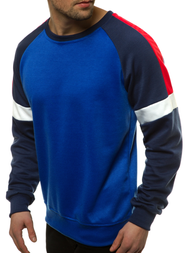 Мъжки суитшърт синя OZONEE JS/JZ11038