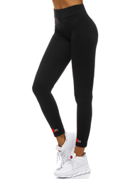 Дамски клин черно-червено OZONEE O/82330