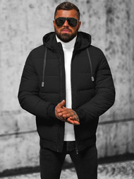 Мъжко яке черна OZONEE JS/31M5006