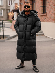 Мъжко яке черно OZONEE O/M3202Z