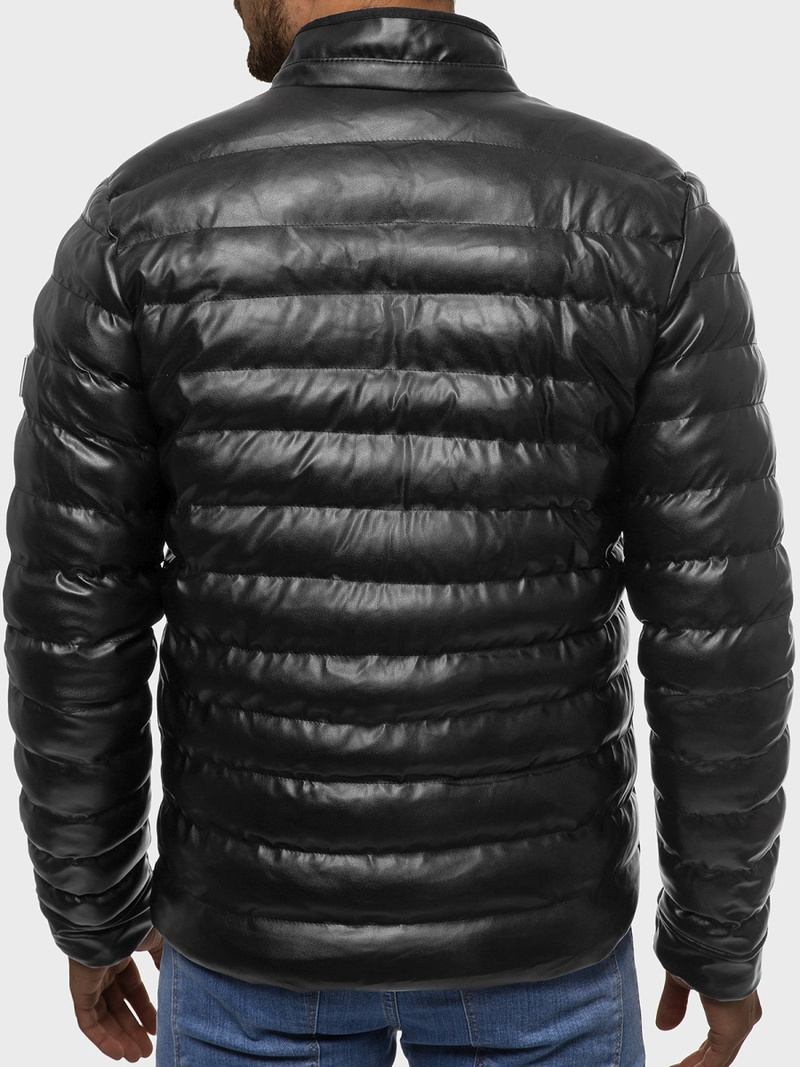 Мъжко яке черно OZONEE O/9025