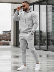 Мъжки спортен екип сив OZONEE JS/68C10381/2Z