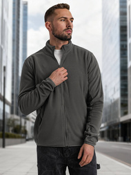 Мъжки суитшърт графитен OZONEE JS/HH016/5