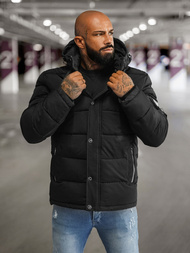 Мъжко яке черни OZONEE JS/57M7503/392