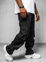 Мъжки панталони черни OZONEE O/G3016Z