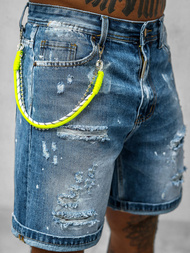 Mъжки шорти синьо OZONEE O/VIP-2441