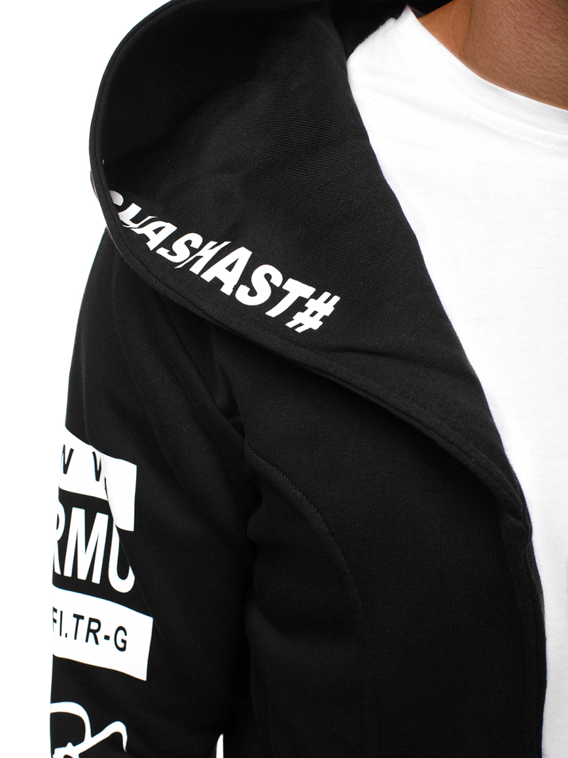 Мъжки суитшърт черна OZONEE A/11110Z