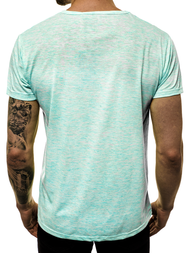 Мъжка тениска ментова OZONEE JS/KS2043