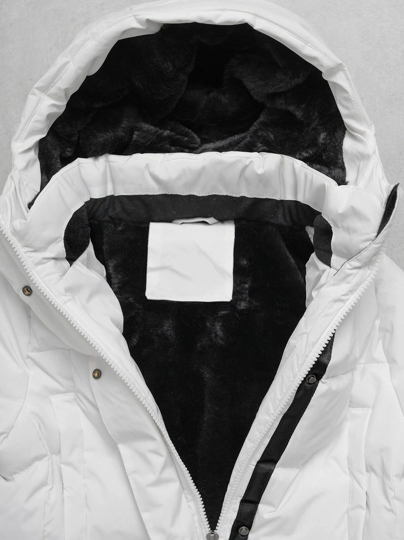 Дамско яке бял OZONEE JS/5M3233/281