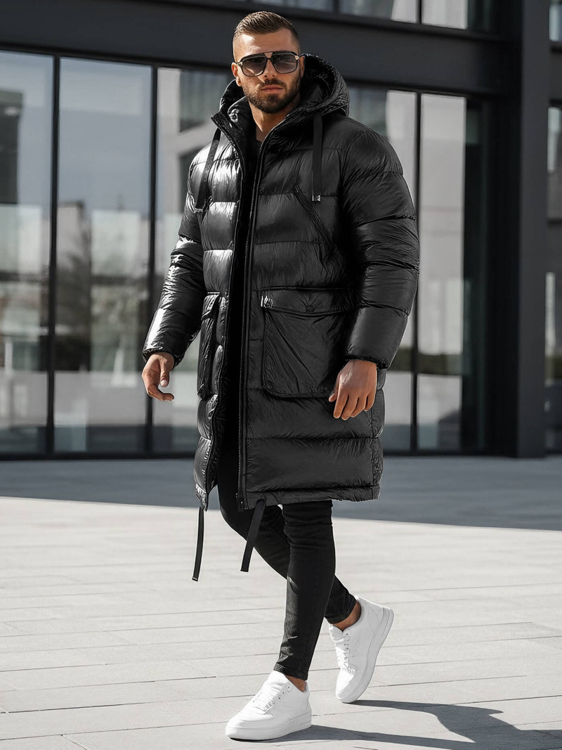 Мъжко яке черен OZONEE O/M3205Z