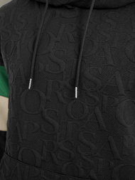 Мъжки суитшърт черно OZONEE JS/3B578