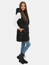 Дамска жилетка черна OZONEE JS/M721/392