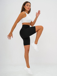 Къс черен дамски клин OZONEE JS/17K583/3