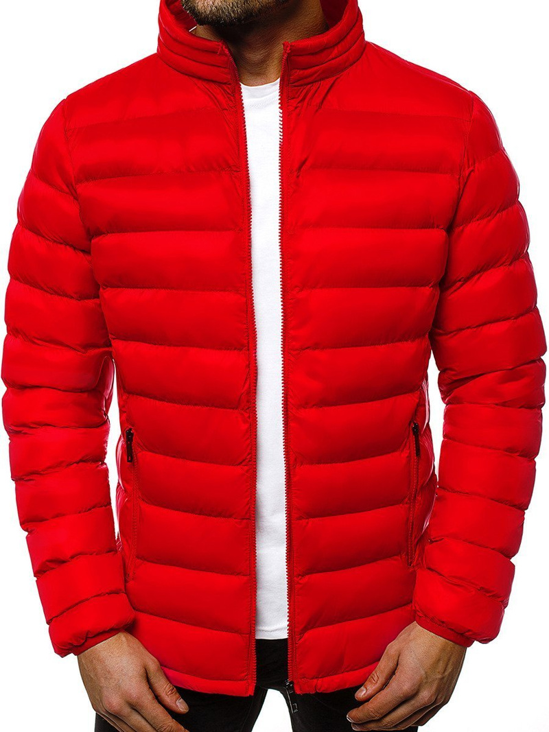 Мъжко яке червена/2 OZONEE JB/JP1111