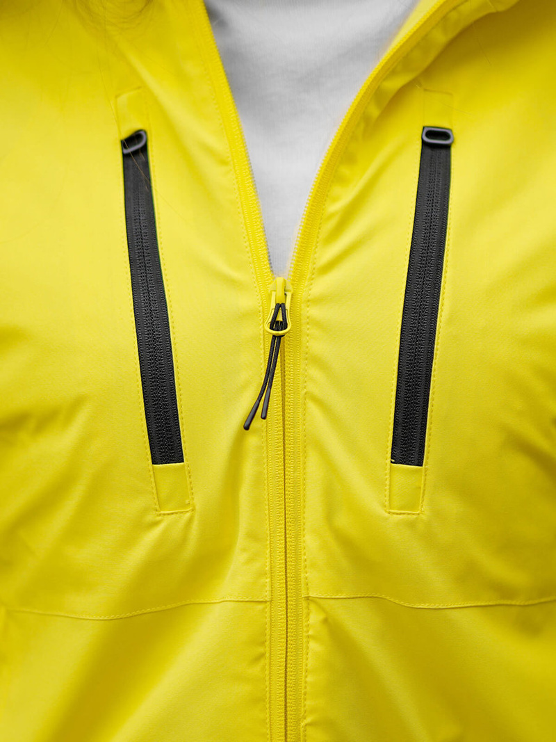 Дамско яке жълта OZONEE JS/HH012/26Z