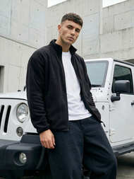 Мъжки суитшърт черен OZONEE JS/HH016/3