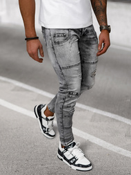 Мъжки дънки графитно OZONEE NB/MP0163N