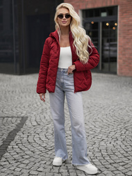 Дамско яке Бордо OZONEE JS/16M9300/06Z