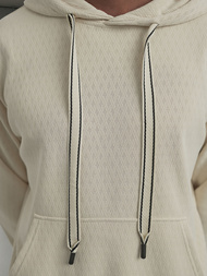 Мъжки суитшърт екрю OZONEE O/G3065