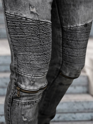 Мъжки дънки черни OZONEE NB/MP0069N