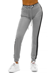 Дамски долнища на анцуг сиво OZONEE O/82316