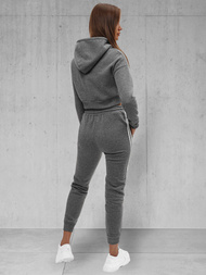 Дамски анцуг от две части графитен OZONEE JS/8C67/5Z