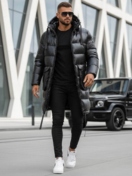 Мъжко яке черен OZONEE O/M3205Z